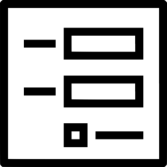 Gui Form Svg Line Art, Free Vectors File